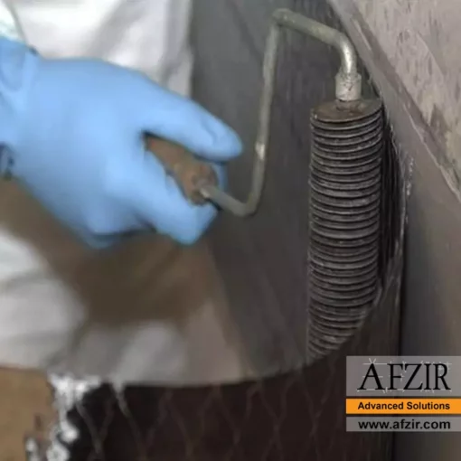 applying-epoxy-based-paste-on-cfrp-fabric-AFZIR-Co.