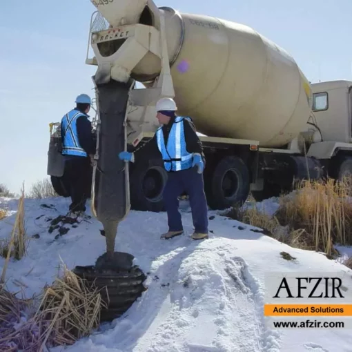 liquid-form-antifreeze-admixture-Increasing-the-temperature-in-the-concrete