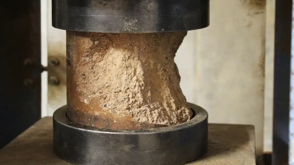 آزمایش مقاومت فشاری بتن