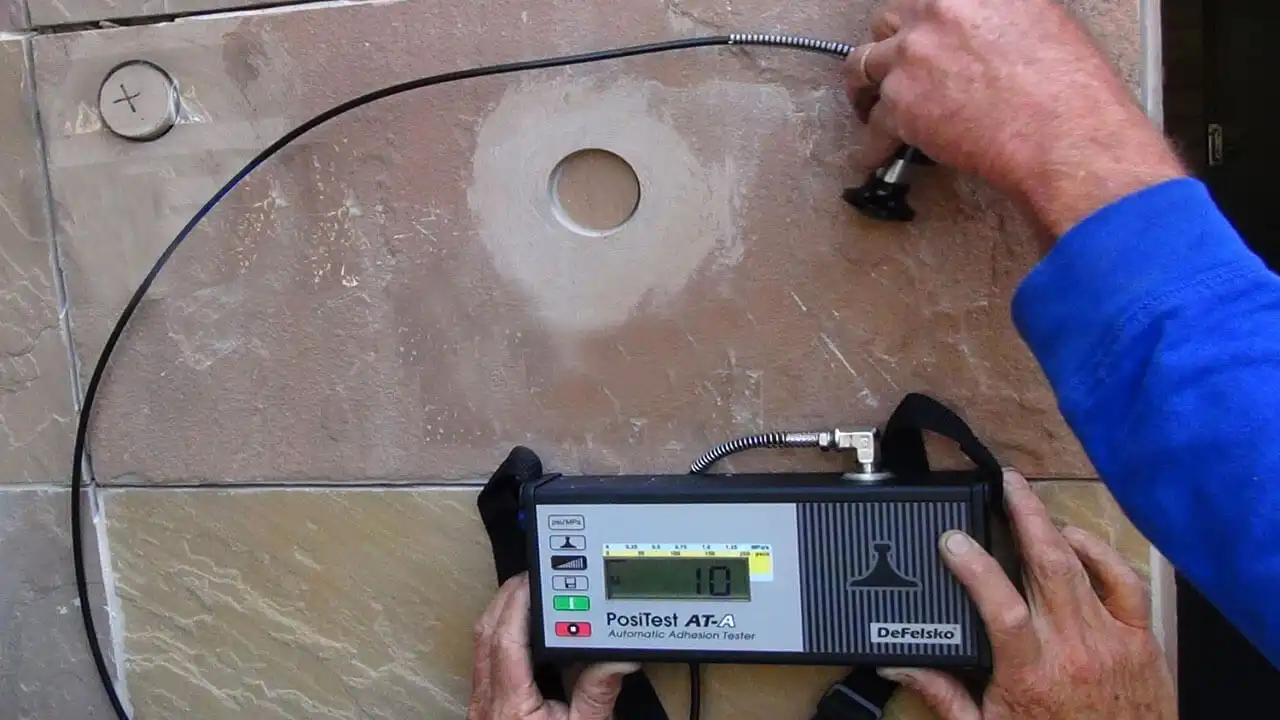 تست PULL OFF بتن