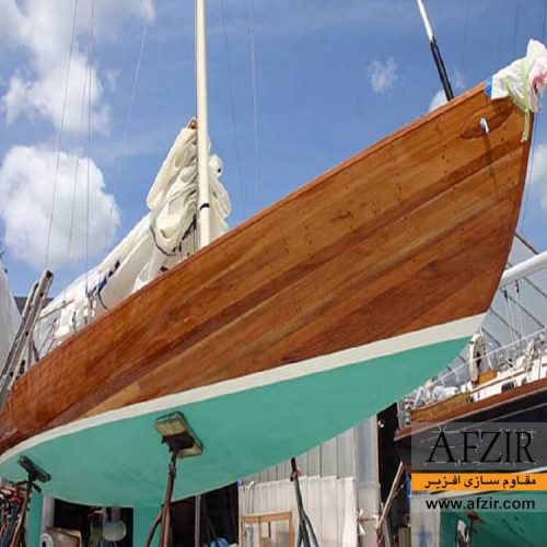 پوشش پلیمری برای پوشش قایق چوبی