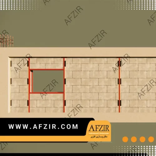 وادار قائم در دیوار - افزیر