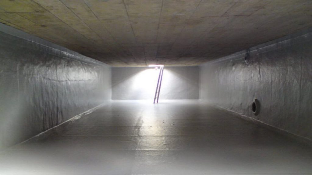 لاینینگ لوله و مخازن بتنی