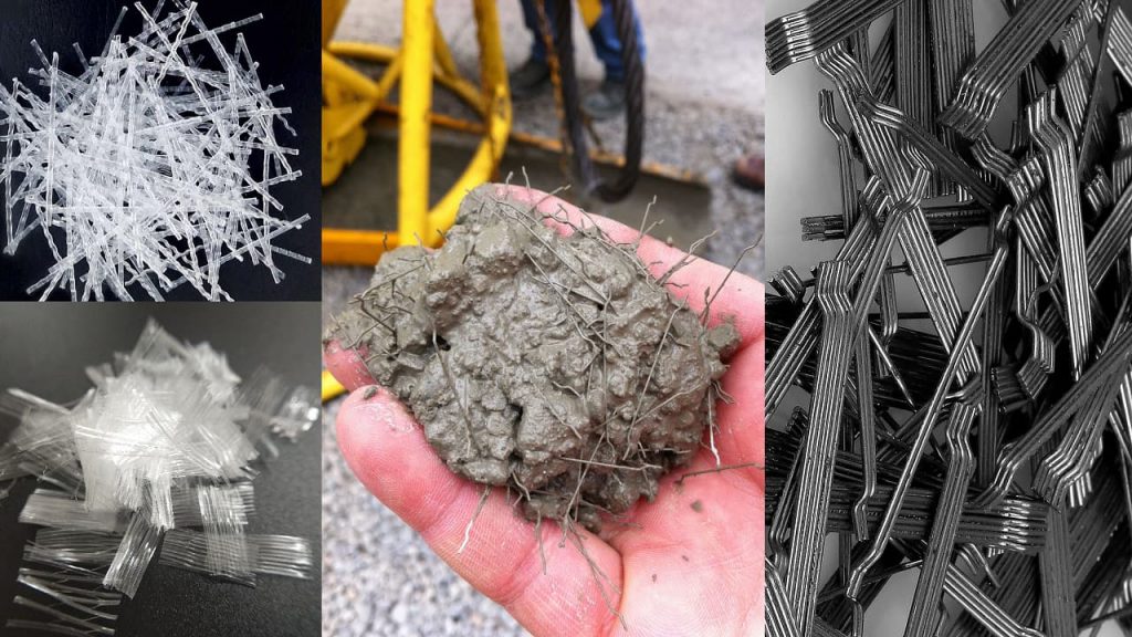 مزایای استفاده از الیاف بتن