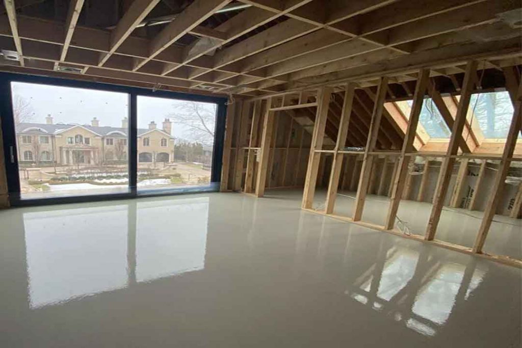 استفاده از ملات خود تراز شونده سیمانی