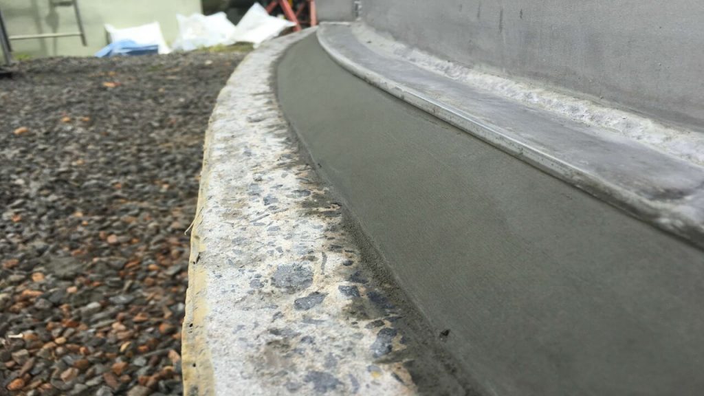 گروت صفحه ستون - مقاوم سازی افزیر