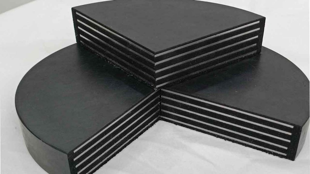 ضربه گیر نئوپرن لاستیکی برای پایه پلها