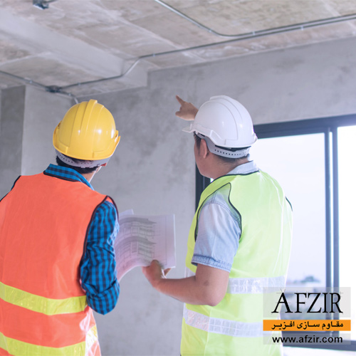 بررسی وضعیت دیوارها پیش از اجرای وال مش