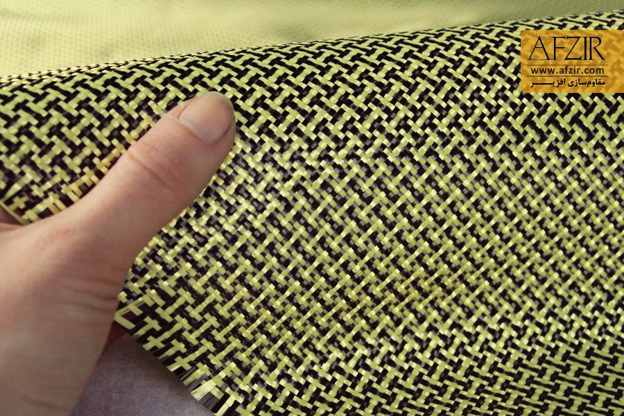 الیاف هایبرید hfrp شیشه- کربن و کربن - آرامید HFRP