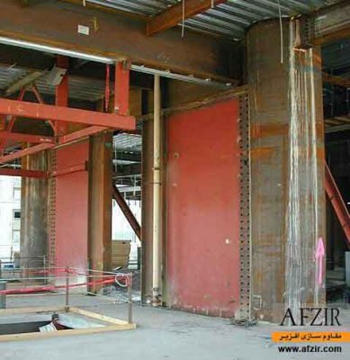 افزایش ظرفیت باربری و سختی جانبی با دیوار برشی فولادی - مقاوم سازی ساختمان
