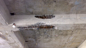 ترمیم و مقاوم سازی تیر بتنی کرمو شده