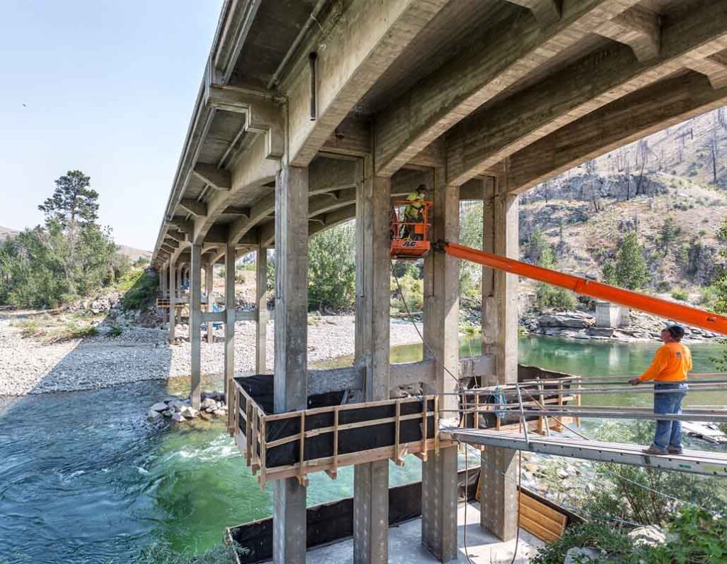 Progress on the Methow River Bridge Rehabilitation Project
