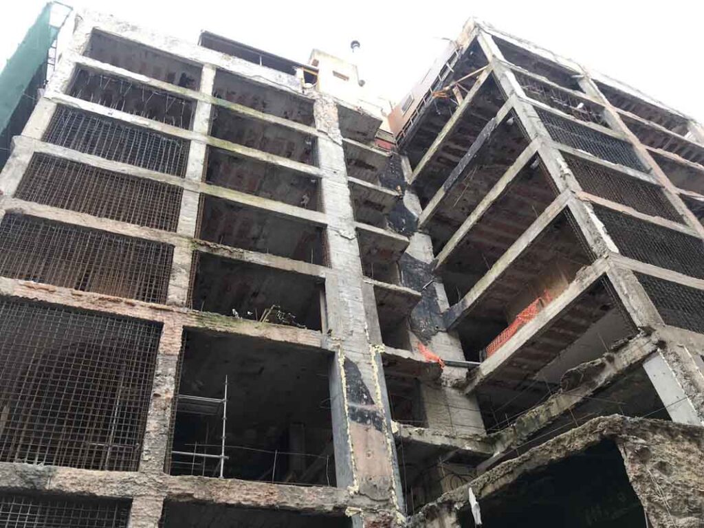 strengthening-with-adding-shear-wall-AFZIR-CO2