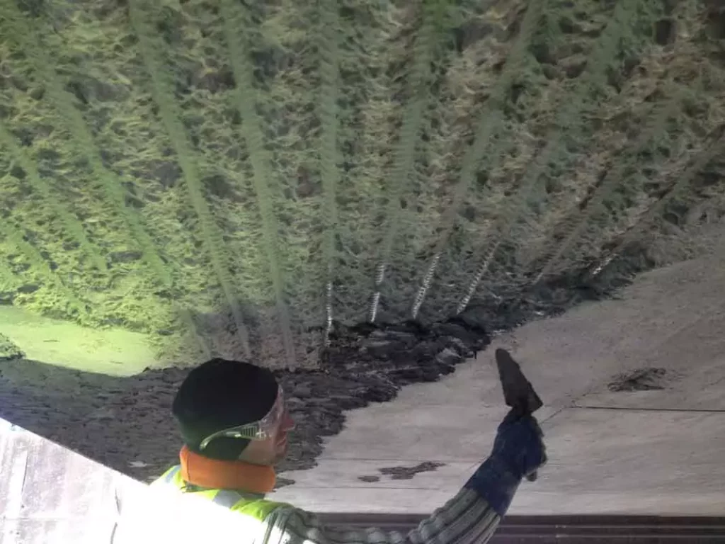 ترمیم پل بتنی با تزریق و ملات ترمیمی