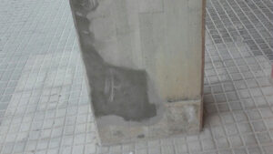 ترمیم ستون بتنی خارجی با ملات ترمیمی