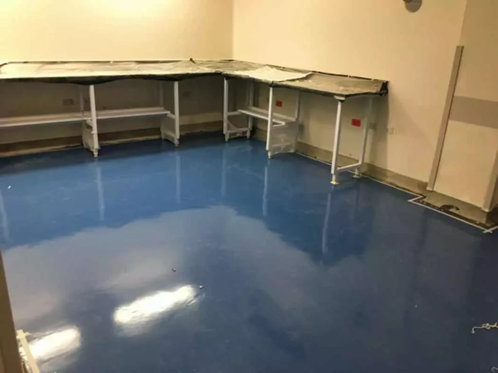 anti-static-anti-acid-polyamine-epoxy-coating-floor-AFZIR-CO7