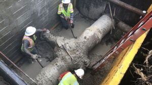 تقویت لوله بتنی آب و فاضلاب