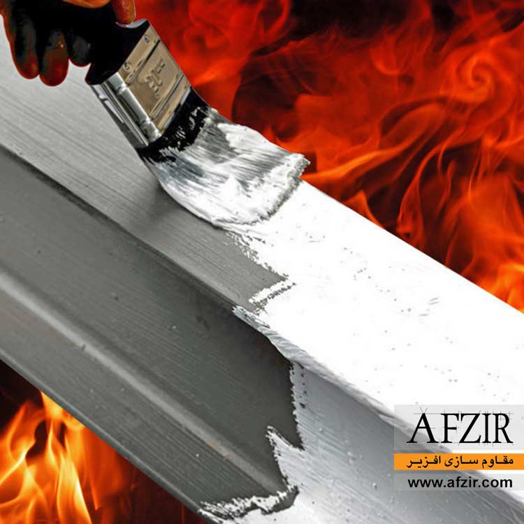 Applying-Fire-Rated-Intumescent-Paint-on-Steel.jpg رنگ منبسط شونده ضد حریق