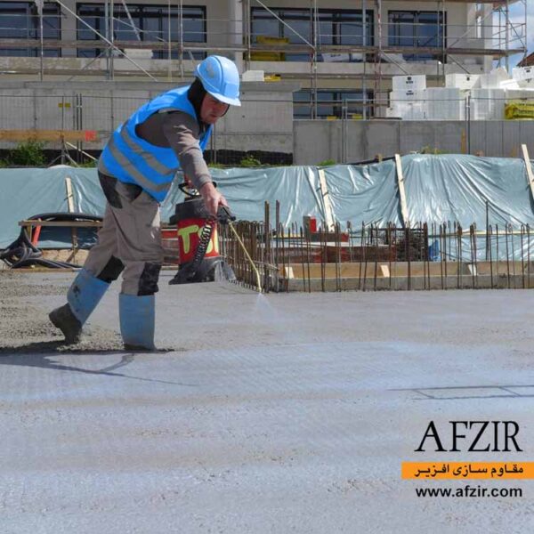 عمل آورنده و نگهدارنده بتن