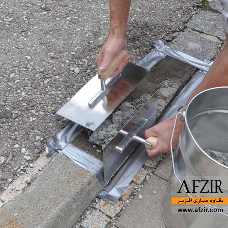 Fast-curing-polymer-modified-mortar-for-floor-repair-AFZIR-Co.jpg ترمیم کننده بتن کف