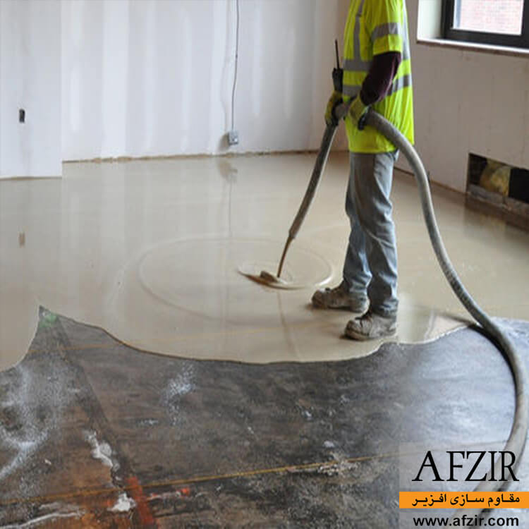 ملات خود تراز شونده الیافی