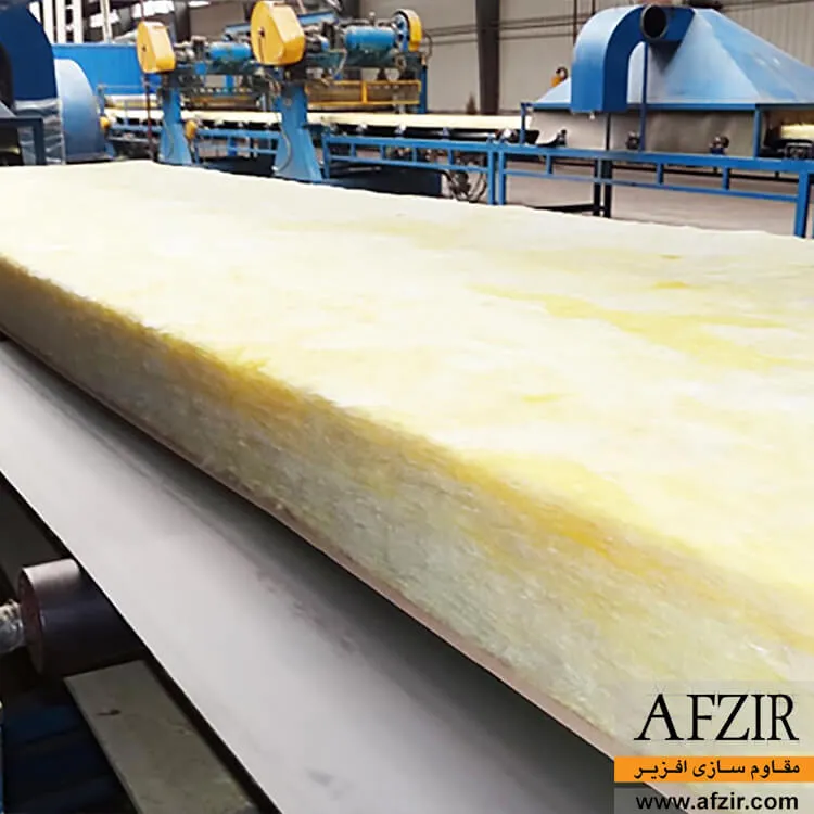 پشم شیشه پتویی (رولی)