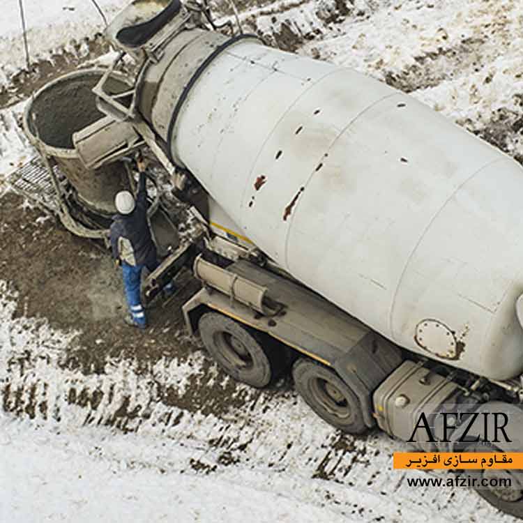 ضدیخ بتن مایع