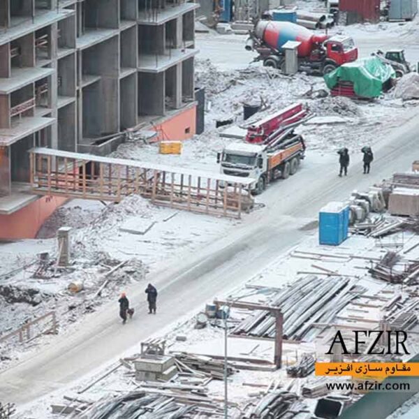 ضدیخ بتن پودری