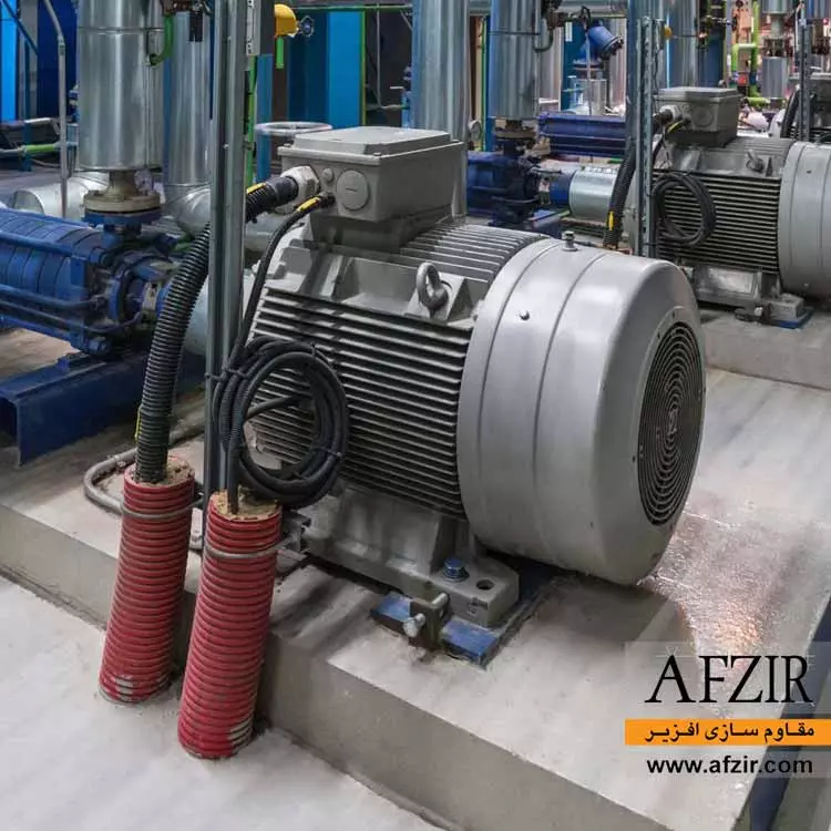 chemical-resistant-Epoxy-resin-grout-AFZIR-Co. گروت اپوکسی کم حرارت زا