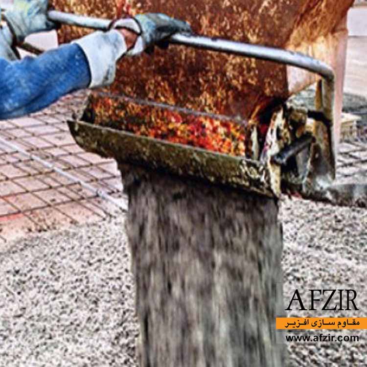 high-range-water-reducing-admixture-AFZIR-Co ابر روان کننده و کاهنده شدید آب بتن